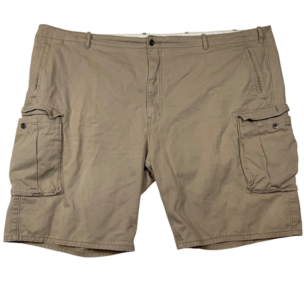 Levi's Men's Cargo Shorts Size 54 Tan Khaki Cotton Utility Pockets 12461-0002